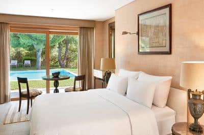 The Cape Sounio Estate Villa Private Garden & Resort View