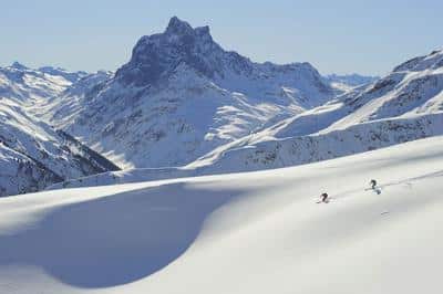 Skiing