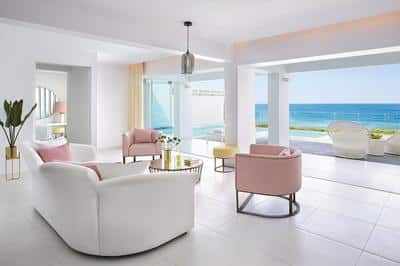 Villa White Seafront Private Pool