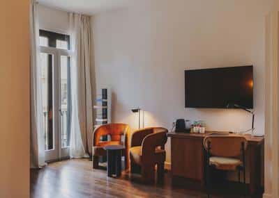 Corner Balcony Room