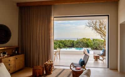 1 King Suite Oceanfront Villa Plunge Pool Firepit