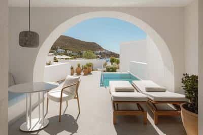 Suite Private Pool, Partial Sea View