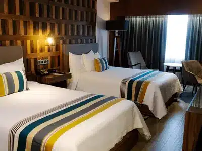 2 Double Beds Standard