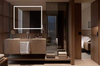 1 King Corner Room with Walk-In Shower