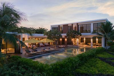 Presidential Villa Pool Night