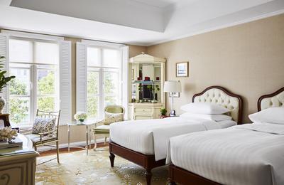 2 Twin Beds Garden View