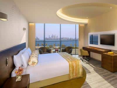 Deluxe Room with Balcony, Palm Sea View