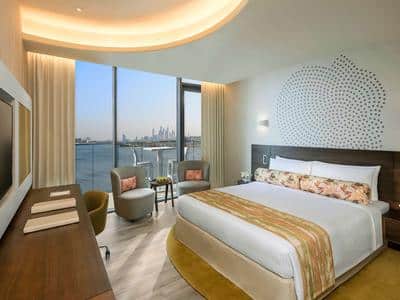 Deluxe Room with Balcony, Palm Sea View