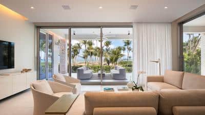 Three-Bedroom Oceanfront Residence with Pool