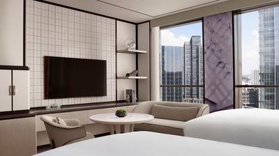 Deluxe Room, 2 Double, City View
