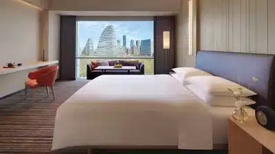 1 King Bed with Park View