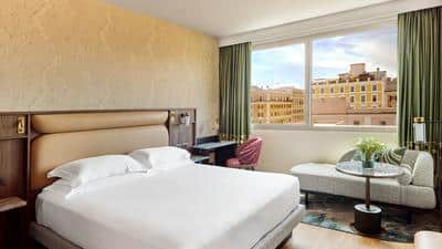 1 King Bed