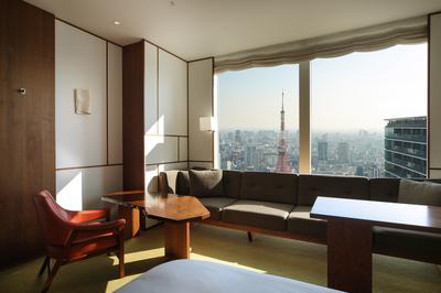 1 King Bed with Tower View