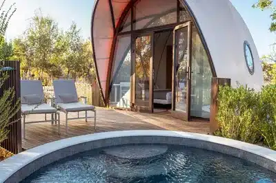 Couples Cabana with Plunge Pool
