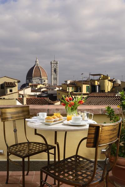 Steel Suite with Cathedral Views