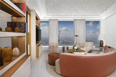 King Deluxe One Bedroom Suite Panoramic View