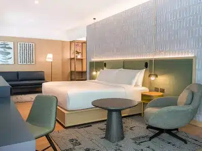 1 King One Bedroom Suite Corner