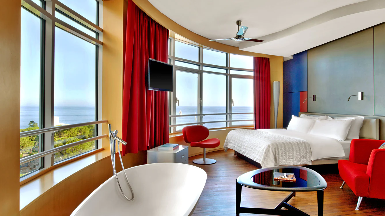 Design Suite, Sea view, High floor, Balcony