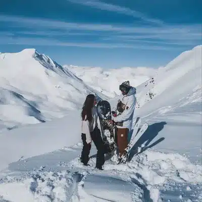 Skiing