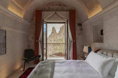 Stone Arched Luxury Suite with Balcony