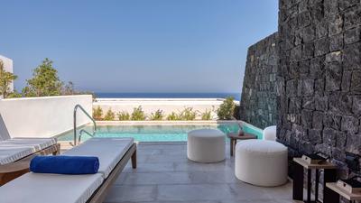 King Duplex Suite, Sea View, Pool