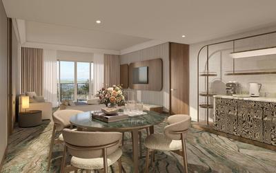 King One Bedroom Suite with Outdoor Whirlpool