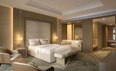 King One Bedroom Suite with Outdoor Whirlpool
