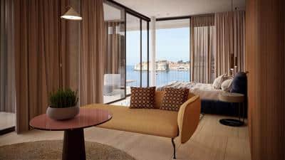 Deluxe Suite with Sea View and Balcony