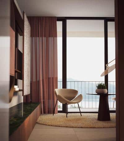 Deluxe Suite with Sea View and Balcony