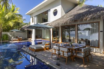 Three Bedroom Beach Pavilion with Pool