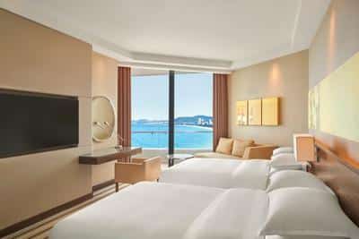 Club Lounge Access Guest Room, 2 Twin, Ocean View