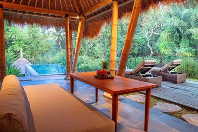 Signature Pool Suite with Meditation Pavilion