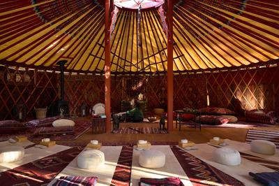 The Yoga Yurt