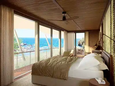 Cliffside Tented Pavilion with Hydrotherapy Mini-pool
