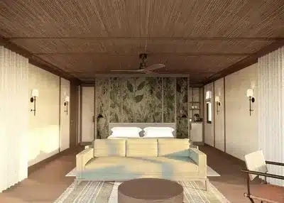 Seafront Tented Pavilion with Hydrotherapy Mini-pool