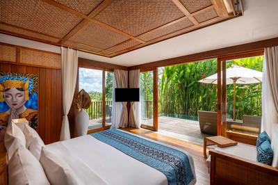 One Bedroom Pool Villa with Rice Field View