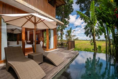 One Bedroom Pool Villa with Rice Field View
