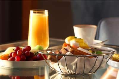 Breakfast table