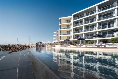 Hotel Exterior Pool View