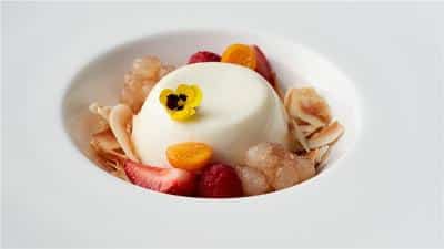 Tobagos Summer Menu Cape Malay Boeber Panna Cotta