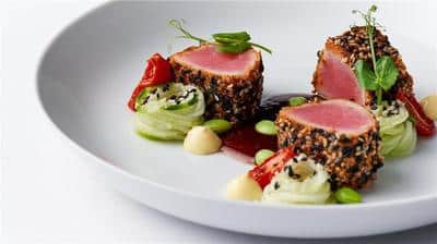 Tobago s Summer Menu Spicy Sesame Seared Tuna