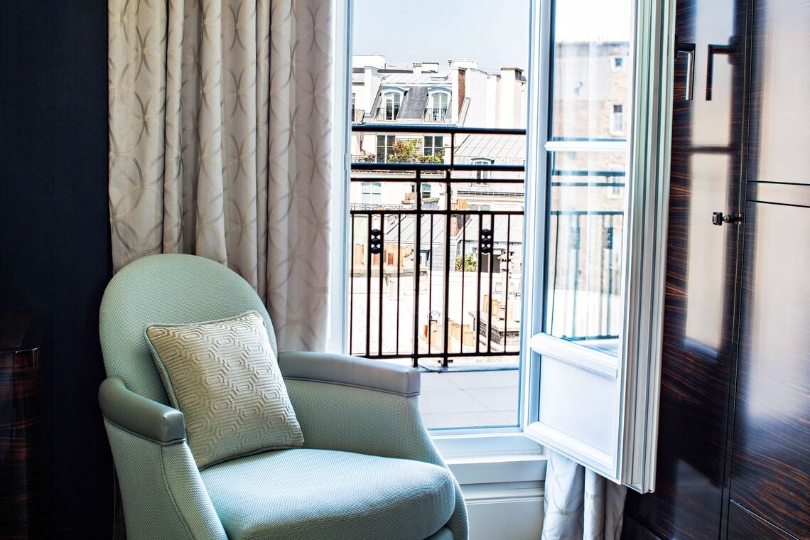 Art Deco Room, 1 King, Balcony