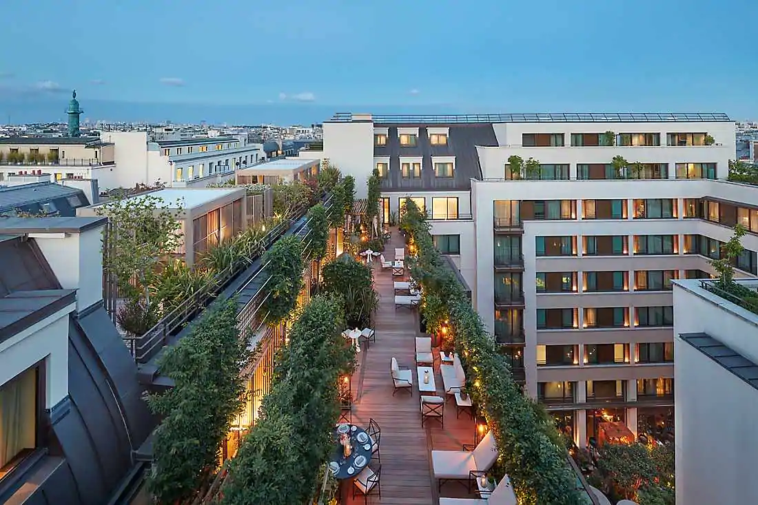The Parisian Apartment - Terrace Exterior