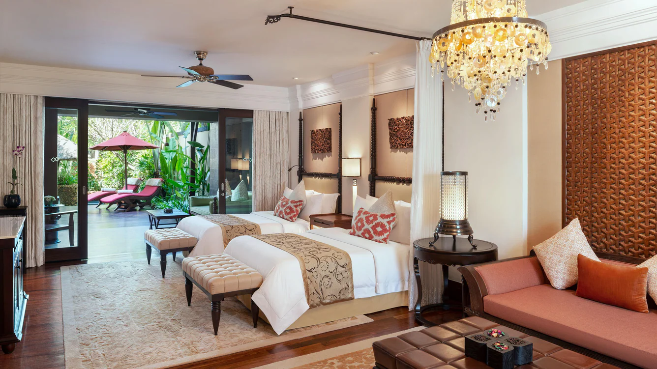 St Regis Suite, 1 Bedroom Suite, 2 Double, Garden View, Private Pool