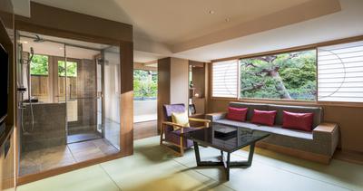 Akatokitsuyu 1 Bedroom Executive Suite, 1 King, Mountain View, Corner Room, Mid Floor, Balcony