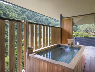 Suiran 1 Bedroom Presidential Suite, 1 King, Hozu River View, Mountain View, Corner Room