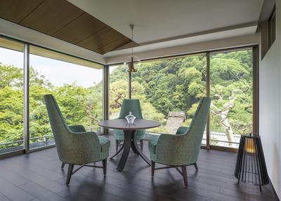 Suiran 1 Bedroom Presidential Suite, 1 King, Hozu River View, Mountain View, Corner Room