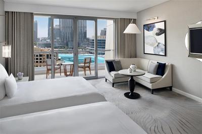 Club Fountain View Twin Room, Lounge Access