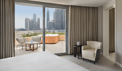 Spa Suite Fountain View, Lounge Access