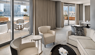 Spa Suite Fountain View, Lounge Access